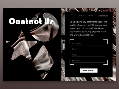 Contact Us - Daily UI 028