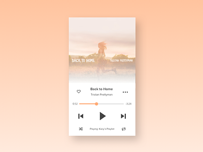 Daily UI - Day 009 - Music Player