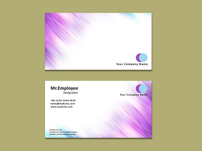 Stunning Business Card for your Business branding business cards company branding design graphic illustration vector visiting cards