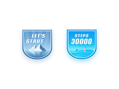 Medal/Achievement 30000 achievement exercise health icons medal running steps