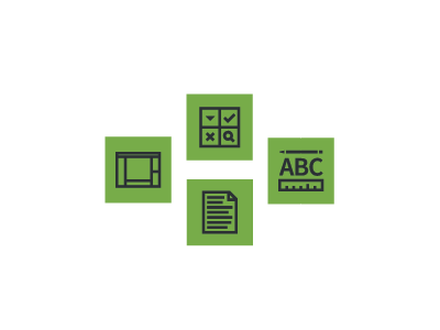 Buttons buttons components design document green layout