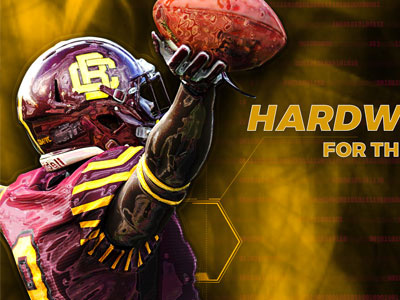 Hardwired! athlete football photoshop promo
