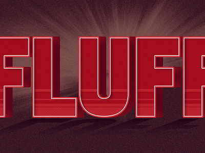 Fluff adobe design font type typography