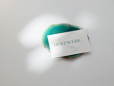 Herzwerk Dekoration & Accessoires branding business cards design logo vector