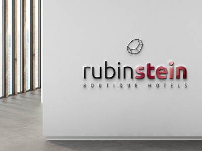 Rubinstein Boutique Hotels branding design graphic design logo
