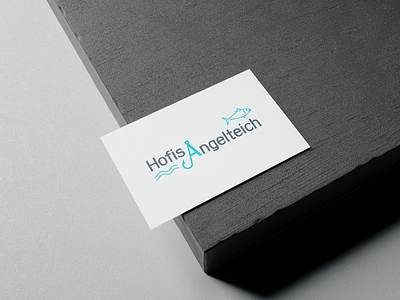 Hofis Angelteich branding business cards design graphic design illustration logo typography vector