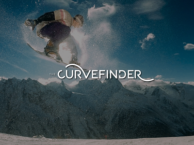 The Curvefinder - Fashion branding design graphic design illustration logo typography vector