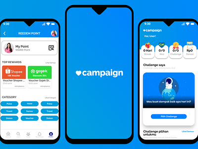 CAMPAIGN.COM APPS UI DESIGN