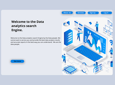 Data Analytics Search Engine ai figma insights ui ux
