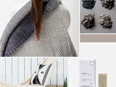 Meraki Moodboard branding color identity layout meraki mexico moodboard palette summer