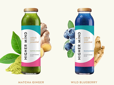 Product design concept color theory ecommerce design higher mind wellness illustration label design neutropic beverage packaging design shopify design typography web design web graphic design website design