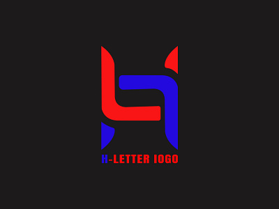 Modern H- Letter logo design
