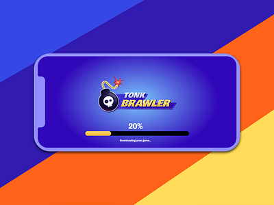 Brawler game logo