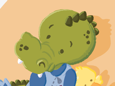 Baby Croc 2 childrens illustration crocodile illustration