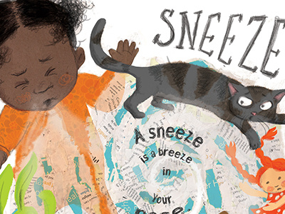 Sneeze childrens illustration illustratrion sneezenado tomie depaola contest
