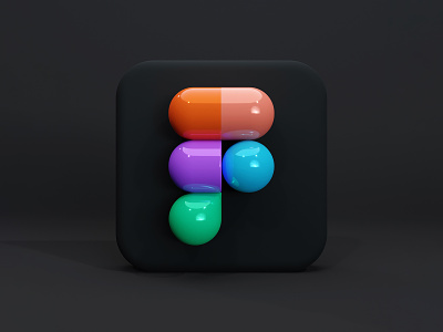 Figma 3d 3d icon designer figma icon logo