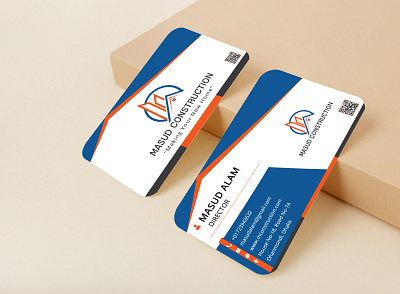 Clean, Modern, and Professional Business Card Design branding business business card design graphic design illustration logo vector