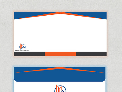 Envelope Design for a Real Estate Company branding design envelope envelope design graphic design modern envelope design