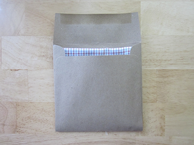 Clotheshorse Pocket Square Packaging Back apparel clotheshorse packaging