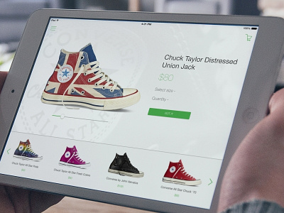 Converse App all star app application branding converse fashion ios iphone mobile shop ui ux