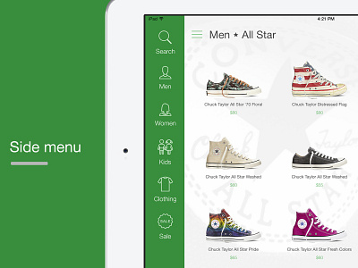 Converse App all star app application branding converse fashion ios iphone mobile shop ui ux