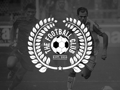 Football Logo adobe illustrator adobe photoshop logo design
