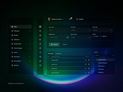 Glassmorphism UI components components design glass glassmorphism interface design ui ux