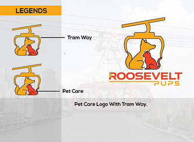 Logo For Roosevelt Pups logo logo design