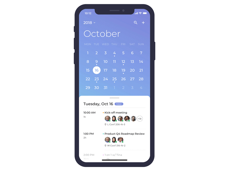 Calendar App