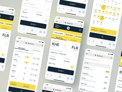 Air Tickets Flights Booking Redesign Concept app ios app ios app design product ux