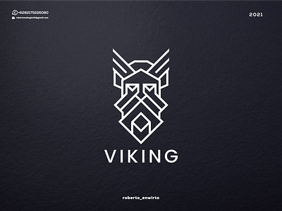 Viking Creative Logo 3d animation branding design designicon graphic design icon illustration logo logos vectors viking