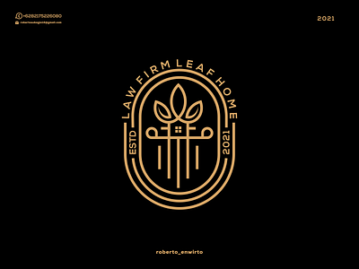 Law Firm Leaf Home Logo