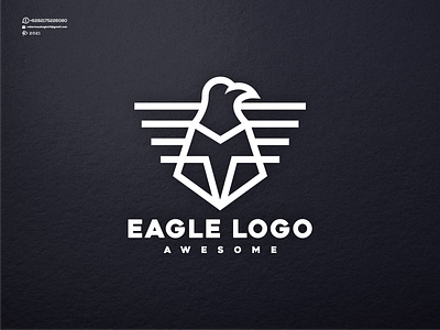 Eagle Logo animation awesome branding design eagle graphic design icon illustration logo logos vector