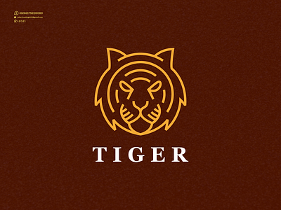 Tiger Logo animation awesome branding cool design good graphic design icon illustration logo logos nice tiger ui ux vector