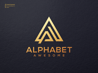 Alphabet Awesome Logo animation awesome branding cool design good graphic design illustration letter logo logos monogram nice simple ui ux vector