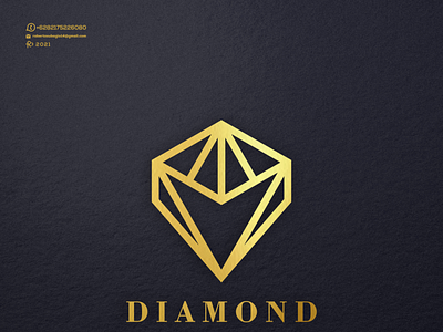 Diamond Logo animation branding cool design diomond good graphic design illustration logo logos nice simple ui ux vector