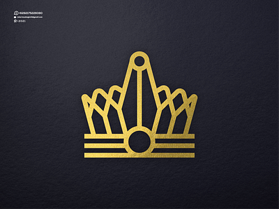 Crown Logo . animation awesome branding cool crown design graphic design illustration logo logos nice simple ui ux vector