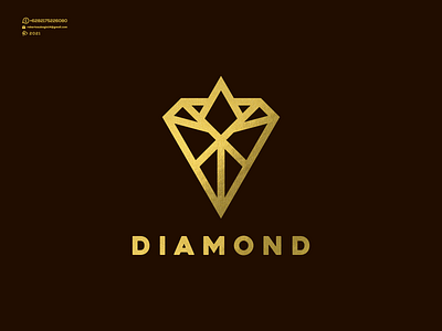 Diamond Logo animation awesome branding cool design diamond good graphic design icon illustration logo logos nice ui ux vector