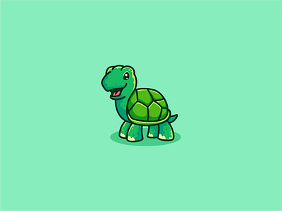 turtle mascot design