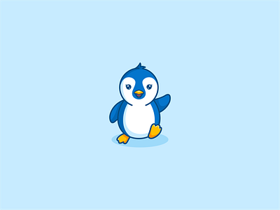 penguin mascot design