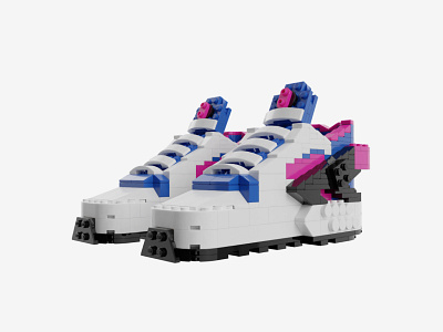 Bricks Kicks Air Huarache Run '91 Collectible Kit air design lego legos sneakers