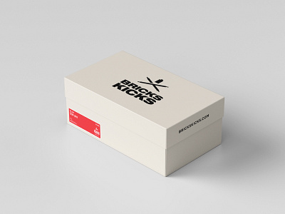 Bricks Kicks Packaging design logo packaging packaging design sneakers