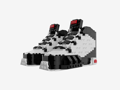 Bricks Kicks Air Jordan 9 "OG" Collectible Kit collectibles design jordan lego model nike sneaker