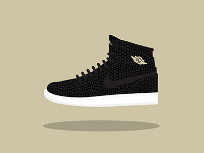 Sneakons Air Jordan 1 "Pinnacle" air design icons illustration jordan shoes sneakers sneakons