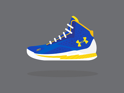 Sneakons Under Armour Curry One curry design illustration shoes sneakers sneakons under armour