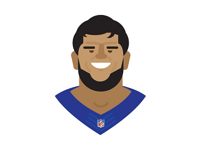 Andrew Luck Illustration