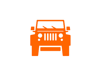 Jeep Rubicon Icon cars design icon illustration jeep