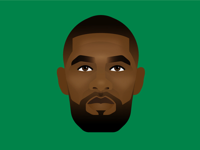 Kyrie Irving celtics illustration kyrie nba sports