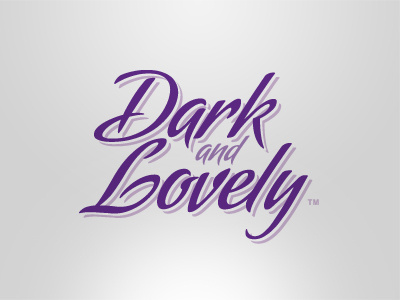 Dark and Lovely Rebrand brand id concept design