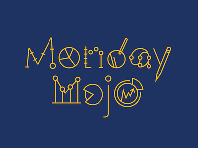 Monday Mojo iconography illustration illustrator